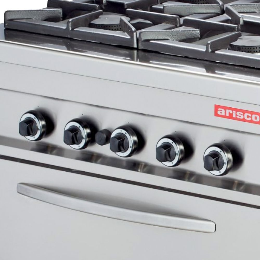 4 Burner with electric convection oven - 900 range - Image 2
