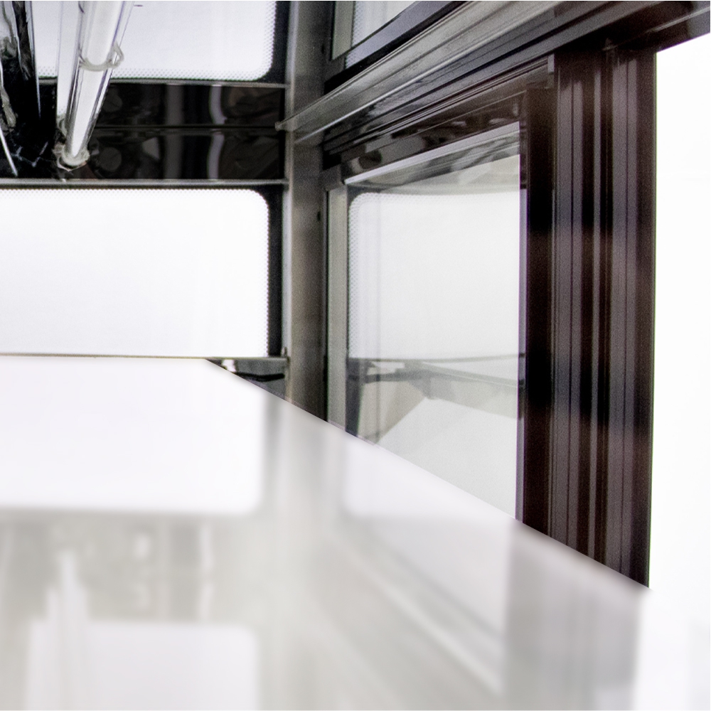 Neutral Display Cabinet - 0.9m - Image 4