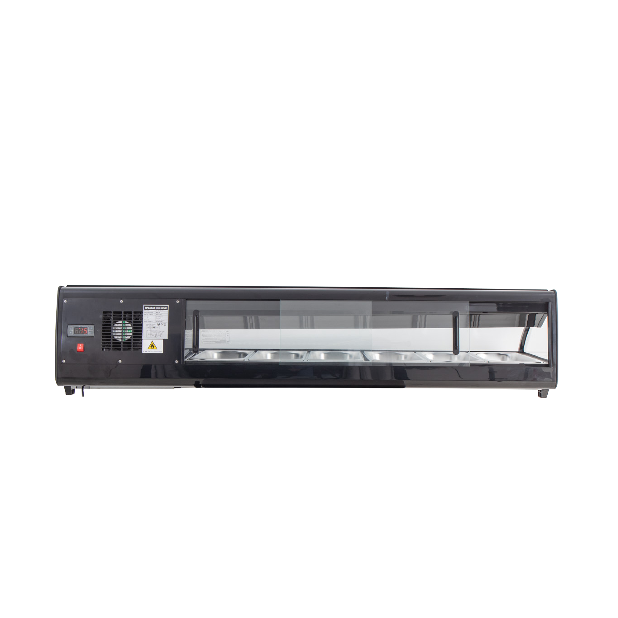 6 Division Sushi Display Fridge - Image 6