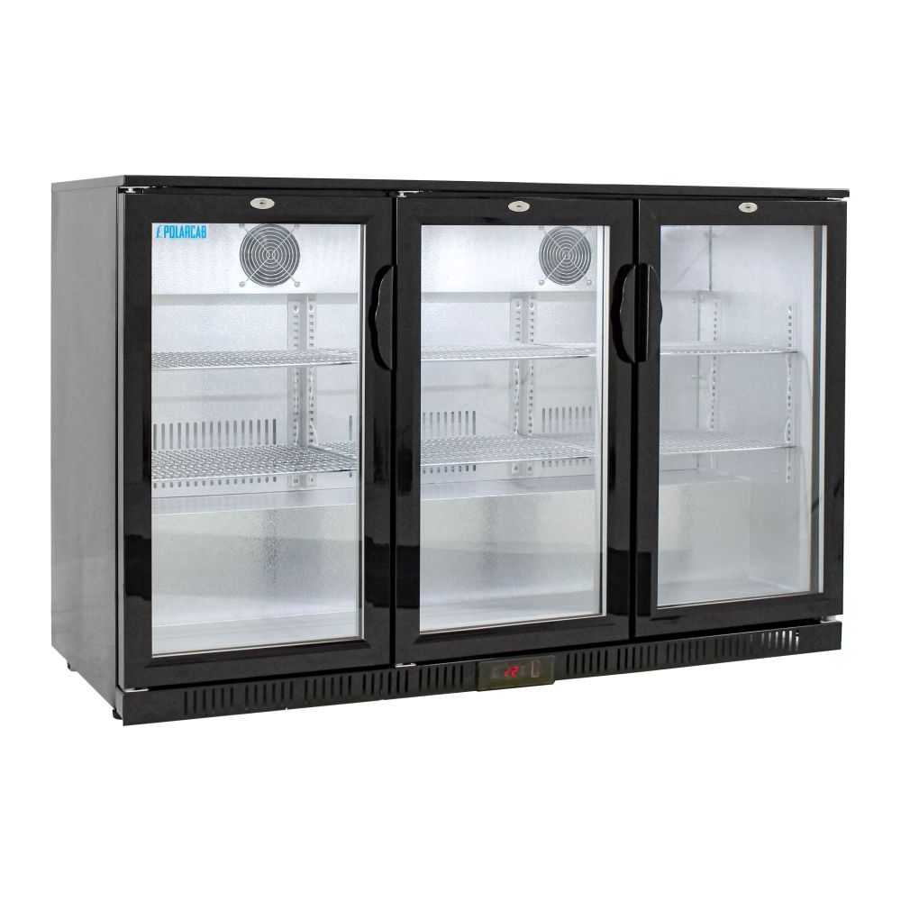 Back Bar Bottle Cooler – 3 Door, Hinged - Image 2
