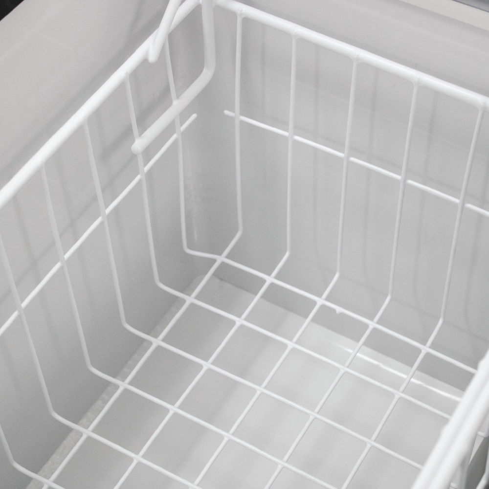 Island Freezer W Sliding Glass Top -545L - Image 4