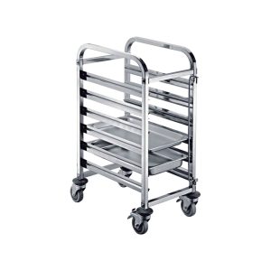 Stainless steel rack trolleys (6 tier)