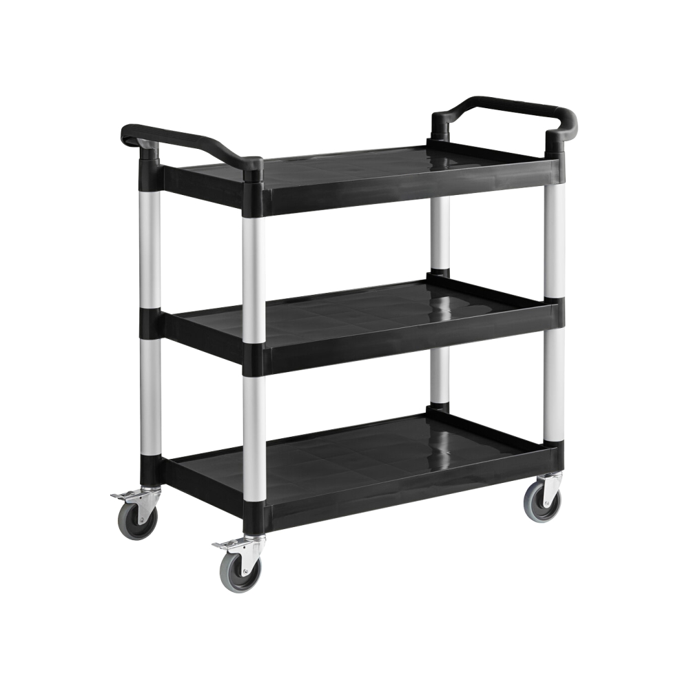 Plastic Tea Trolley (3 tier -no bins)