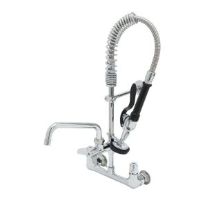 Wall Mounted Mini Pre-Rinse Spray With 8” Faucet