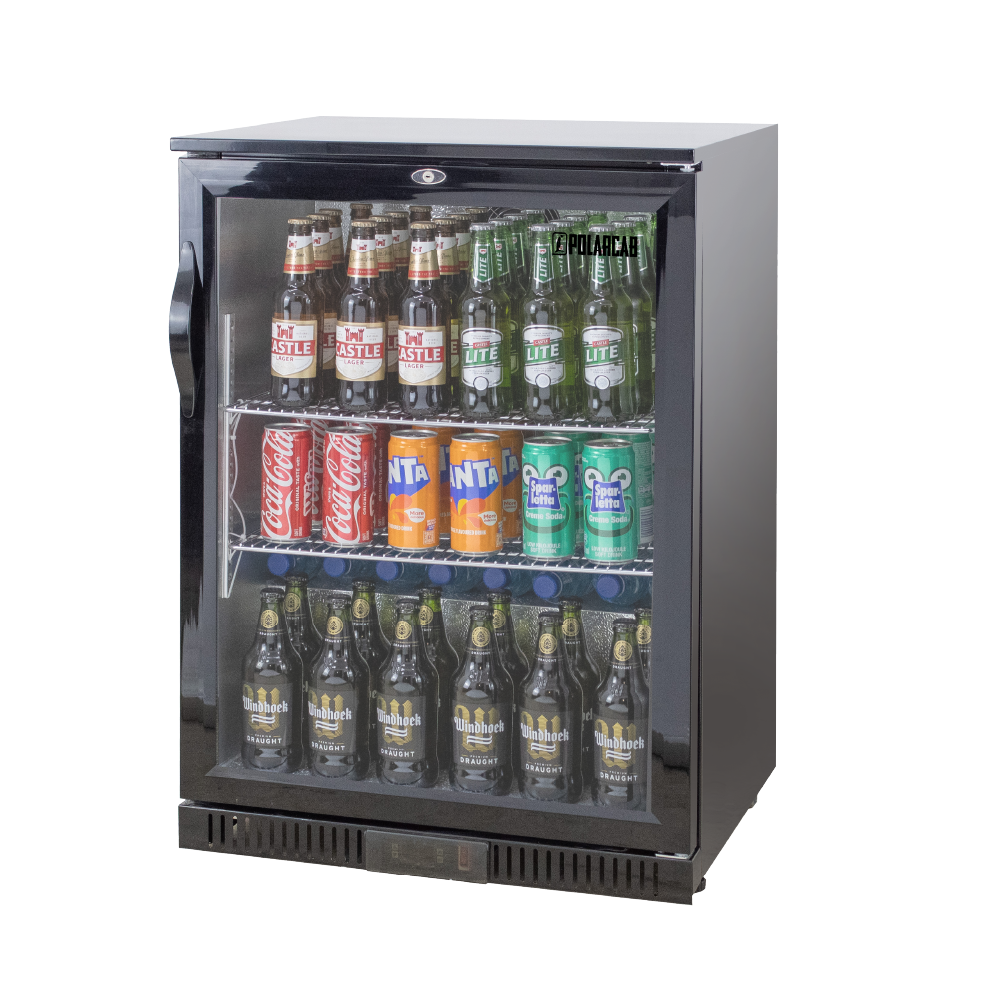 Back Bar Bottle Cooler – 1 Door, Hinged
